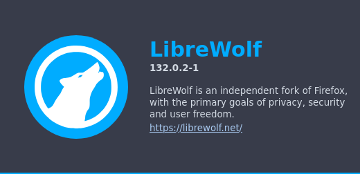 LibreWolf 132: About